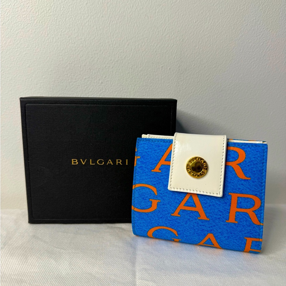 Bulgari vintage wallet NEW